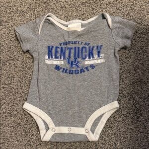 Russell Athletic Gray Kentucky Wildcats Baby Onesie